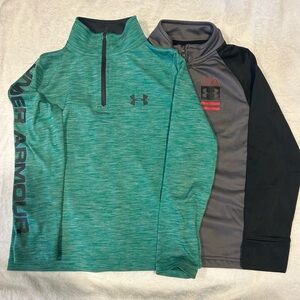 2 Under Armour lightweight long sleeve shirts